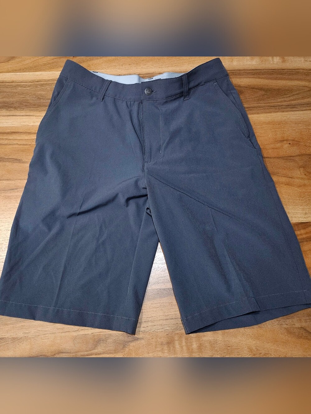 Adidas Performance Golf Shorts Men 30 Gray Stretch Casual Lightweight